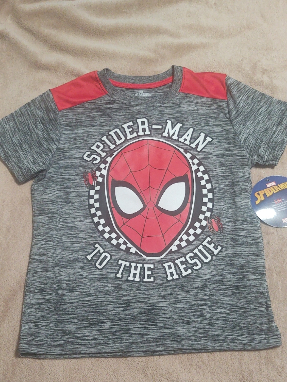 SOLD Marvel Spider-Man NWT Boy's Black/White and Red Shirt